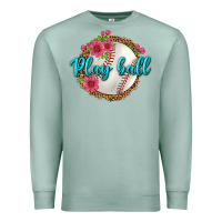 Seafoam play ball baseball Premium Sweatshirt - BundleAndBundleShop
