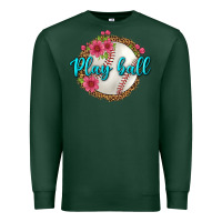 Sports Green play ball baseball Premium Sweatshirt - BundleAndBundleShop