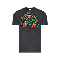 Vintage Black be kind western turquoise rainbow Vintage Tee - JahusDesignShop