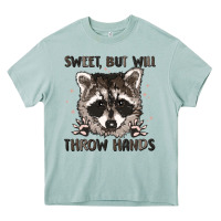 Arona sweet but will throw hands Heavy Core Tee - MaliasSmallBusiness