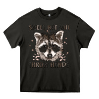 Asphalt sweet but will throw hands Heavy Core Tee - MaliasSmallBusiness