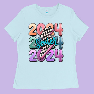 2024 Senior Ladies Tee Designed By Maliassmallbusiness