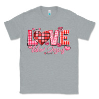 Heather Grey love like jesus la Classic Tee - LillyAllenDesigns