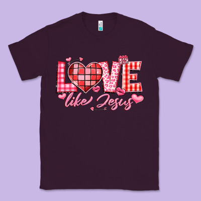 Love Like Jesus La Classic Tee Designed By Lillyallendesigns