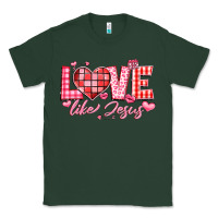 Sports Green love like jesus la Classic Tee - LillyAllenDesigns