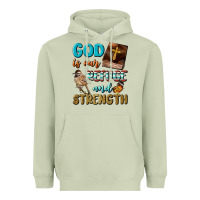 God Is Our Refuge And Strength Heavyweight Hoodie | Teevron