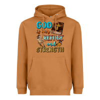 Meerkat God Is Our Refuge And Strength Heavyweight Hoodie - BundleAndBundleShop