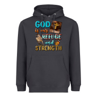 Smoke God Is Our Refuge And Strength Heavyweight Hoodie - BundleAndBundleShop