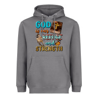 Storm God Is Our Refuge And Strength Heavyweight Hoodie - BundleAndBundleShop