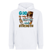 White God Is Our Refuge And Strength Heavyweight Hoodie - BundleAndBundleShop