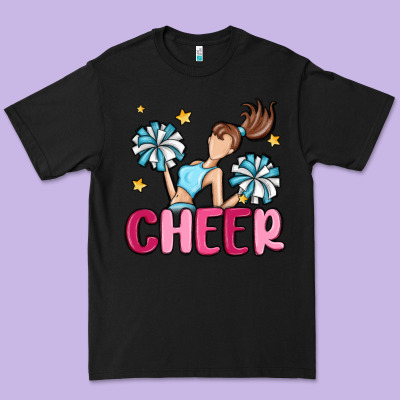 Cheer Premium Tee Designed By Maliassmallbusiness