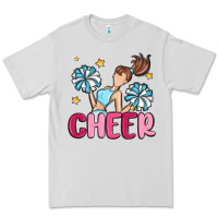 Dove Grey cheer Premium Tee - MaliasSmallBusiness