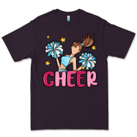 Plum cheer Premium Tee - MaliasSmallBusiness