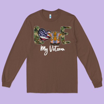 My Veteran Long Sleeve Tee Designed By Bettercallsaul