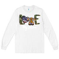 White My Veteran Long Sleeve Tee - Bettercallsaul
