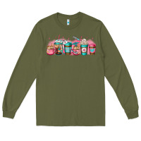 Army Green nurse fuel coffee cup Long Sleeve Tee - Jasminsmagicworld