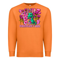 Carrot my first valentine's day dragon Premium Sweatshirt - FaDigitalArtStudio