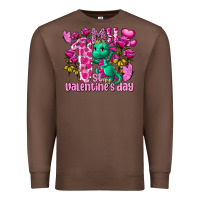 Chestnut my first valentine's day dragon Premium Sweatshirt - FaDigitalArtStudio