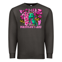 Smoke my first valentine's day dragon Premium Sweatshirt - FaDigitalArtStudio