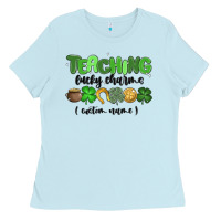 Baby Blue teaching lucky charms Ladies Tee - MaliasSmallBusiness