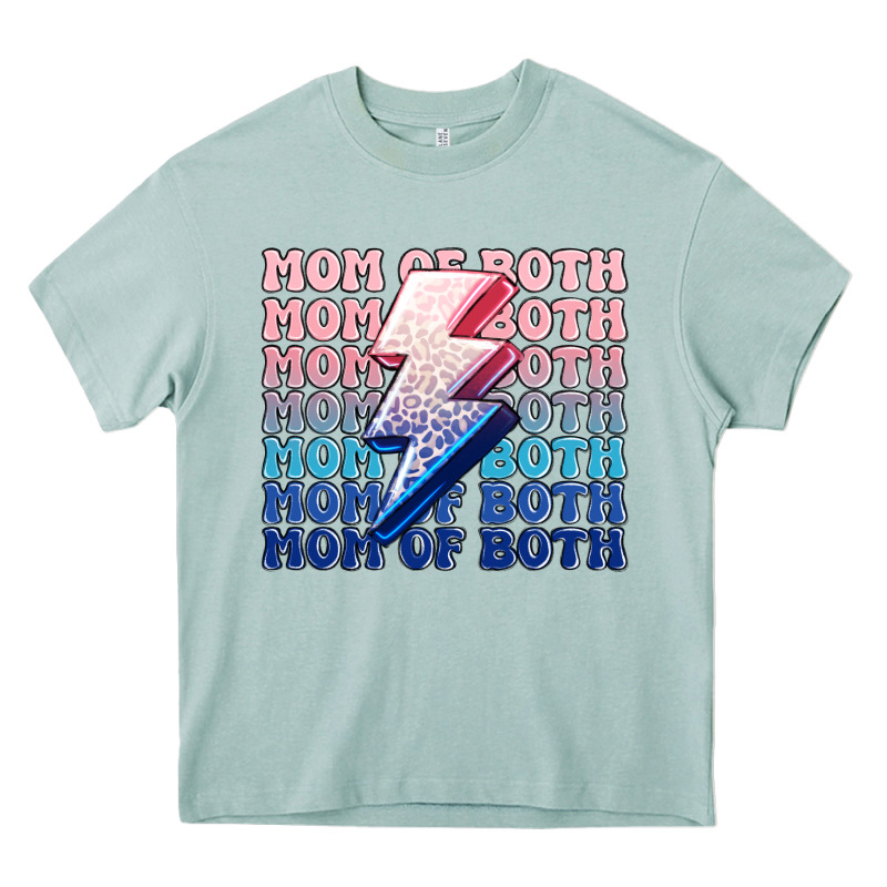 Mom Of Both Boy And Girl Heavy Core Tee by MaliasSmallBusiness | Teevron