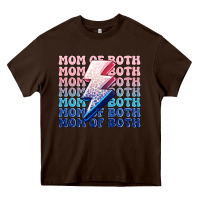 Chocolate Brown mom of both boy and girl Heavy Core Tee - MaliasSmallBusiness