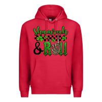 Cardinal St. Patrick's Day Shamrock and roll Premium Hoodie - OliviaCreatesArt