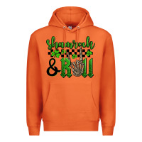 Carrot St. Patrick's Day Shamrock and roll Premium Hoodie - OliviaCreatesArt