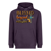 Plum Blessed Beyond Measure Heavyweight Hoodie - BundleAndBundleShop