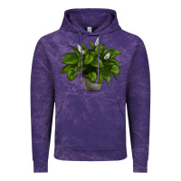 Cloud Purple Peace Lily Vintage Hoodie - LillyAllenDesigns