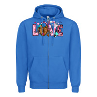 True Royal love valentines day nurse Zipper Hoodie - OliviaCreatesArt