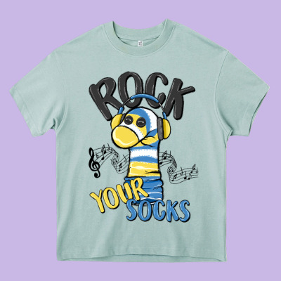 Rock Your Heavy Core Tee Designed By Maliassmallbusiness
