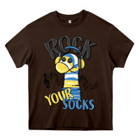 Chocolate Brown rock your Heavy Core Tee - MaliasSmallBusiness