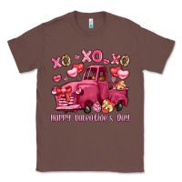 Chestnut xo xo xo happy valentine's day truck Classic Tee - LillyAllenDesigns