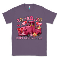 Lavender xo xo xo happy valentine's day truck Classic Tee - LillyAllenDesigns