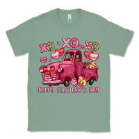 Sage xo xo xo happy valentine's day truck Classic Tee - LillyAllenDesigns