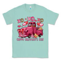 Seafoam xo xo xo happy valentine's day truck Classic Tee - LillyAllenDesigns