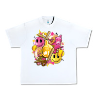 White retro softball Urban Heavy Tee - Artiststas