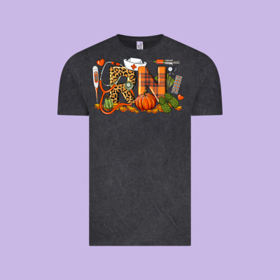 Fall Rn Registered Nurse Vintage Tee Designed By Lillyallendesigns