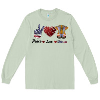 Matcha Peace Love Veteran Long Sleeve Tee - Bettercallsaul