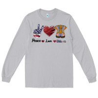 Moon Dust Peace Love Veteran Long Sleeve Tee - Bettercallsaul