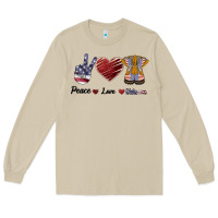 Mushroom Peace Love Veteran Long Sleeve Tee - Bettercallsaul