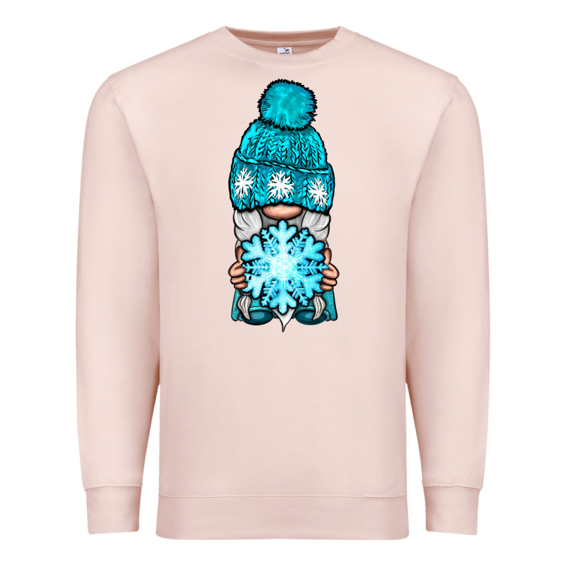 Winter Gnome With Snowflake Premium Sweatshirt by BundleAndBundleShop | Teevron