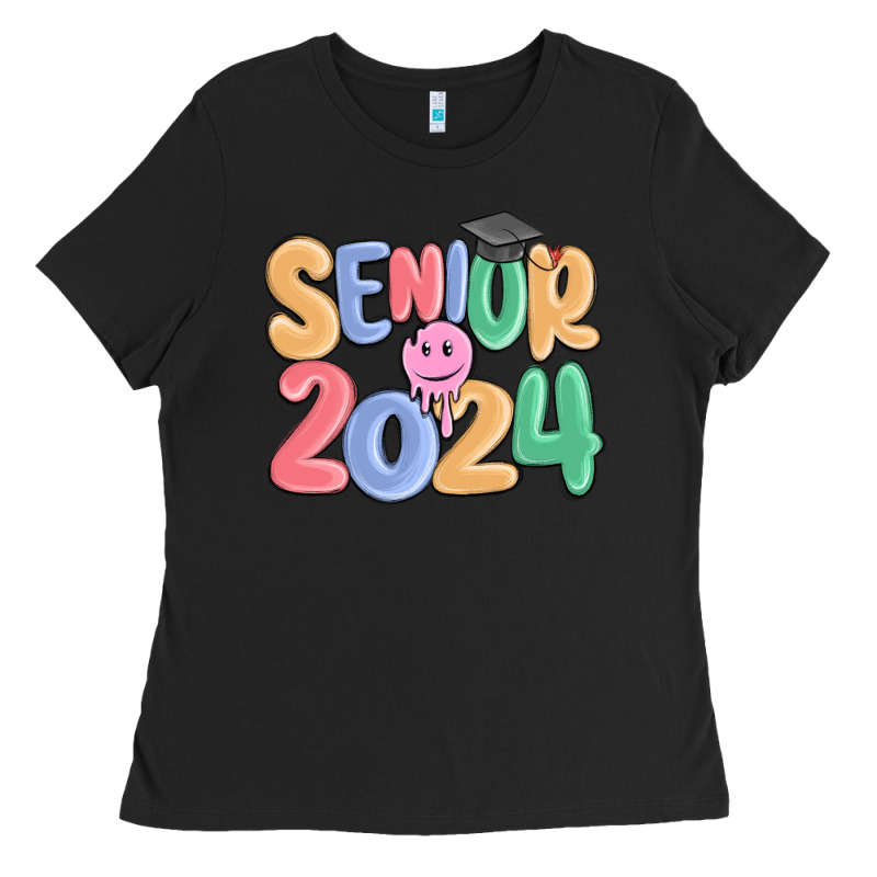 Senior 2024 Ladies Tee by MaliasSmallBusiness | Teevron