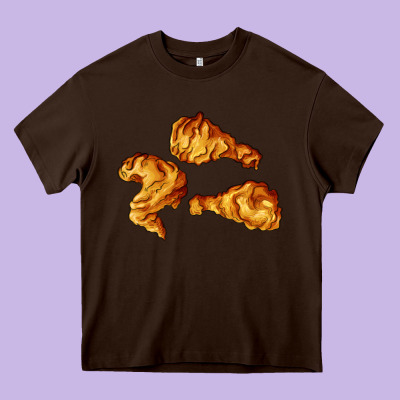 Nuggets Heavy Core Tee Designed By Adodesignshop