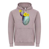 Vintage Zinc Opunthia Santa Rita Cactus Vintage Hoodie - LillyAllenDesigns