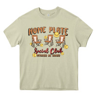 Mossy glitter softball Heavy Core Tee - MaliasSmallBusiness