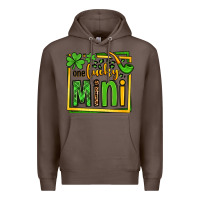 Coffee One lucky mini St. Patrick's Premium Hoodie - OliviaCreatesArt