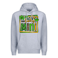 Heather Grey One lucky mini St. Patrick's Premium Hoodie - OliviaCreatesArt