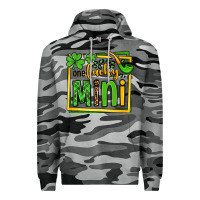 Slate Camo One lucky mini St. Patrick's Premium Hoodie - OliviaCreatesArt